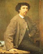 Portrait of Charles Garnier Paul Baudry